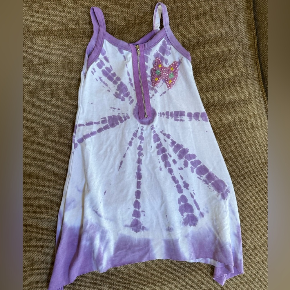Flowers by Zoe Purple and White dress, 3T